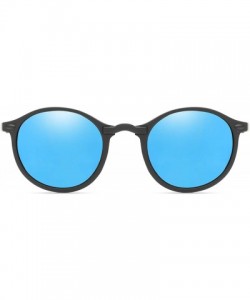 Goggle Vintage Women Men Polarized Sunglasses Round Retro Rivet Frame Sun Glasses Goggle Eyewear UV400 Gafas De Sol - C7197A2...