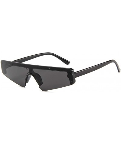 Square Polarized Designer Fashion Sports Sunglasses for Baseball Cycling Fishing Golf Superlight Frame - Black - C418TUXOSLY ...