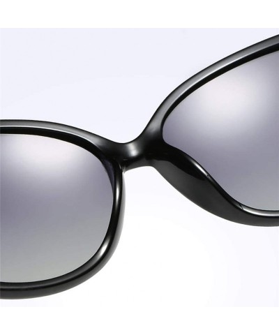Rimless Women Cat Eye Sunglasses-Polarized Shade Glasses-Vintage Fox Decor Metal Frame - A - C71905Z7O2K $62.42