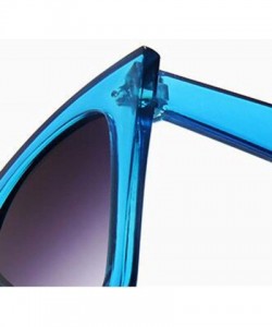 Square Plastic Vintage Luxury Sunglasses Women Candy Color Lens Glasses Classic Retro Outdoor Travel Lentes De Sol - C2198AHX...