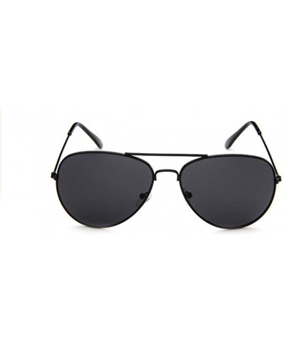 Wayfarer Oversized Sunglasses Women Men Aviation Driving Goggle Accessories Eyewear Anti Glare Glasses - C4 Black Lens - C018...