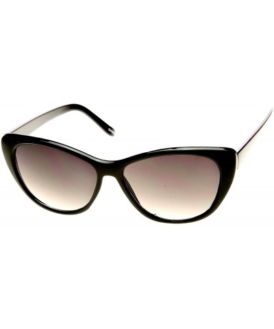 Cat Eye Vintage Inspired Cat Eye Sunglasses (Black Lavender) - C4116Q2JX4H $12.23