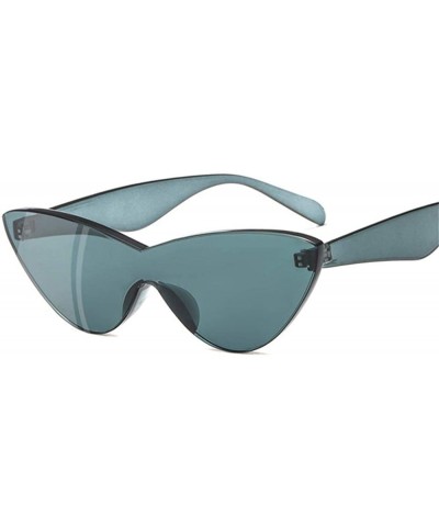 Rimless 2019 New Fashion Rimless One-piece Sunglasses Women Luxury Brand Original C1 - C7 - C518YZWLQIY $17.73