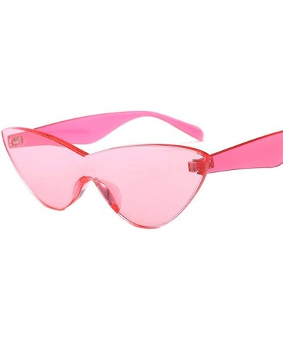 Rimless 2019 New Fashion Rimless One-piece Sunglasses Women Luxury Brand Original C1 - C7 - C518YZWLQIY $8.27