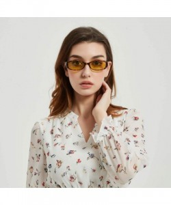 Oval Rectangle Sunglasses for Women Polarized Photochromic Glasses Small Oval Computer Eyeglasses - Tortoise - C8194UD0G95 $2...