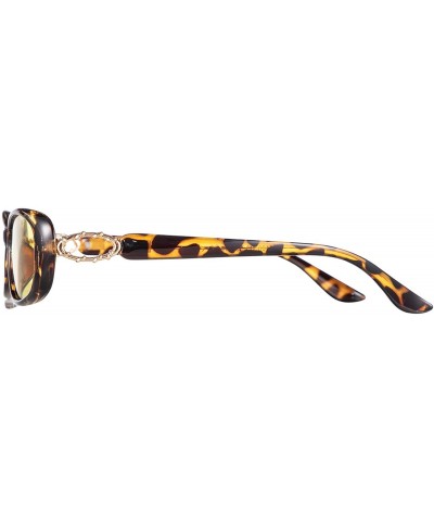Oval Rectangle Sunglasses for Women Polarized Photochromic Glasses Small Oval Computer Eyeglasses - Tortoise - C8194UD0G95 $2...