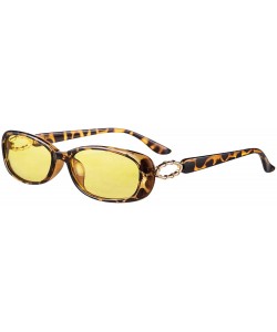 Oval Rectangle Sunglasses for Women Polarized Photochromic Glasses Small Oval Computer Eyeglasses - Tortoise - C8194UD0G95 $2...