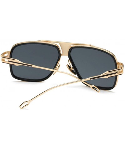 Rectangular Sunglasses Men Sun Glasses Square Sunglasses - Pink - C9194OTKGDW $28.57