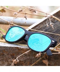 Square Unisex Polarized Sunglasses Classic Square Sunglasses for Men Women - Brand Designer Vintage Sun Glasses - CS196ILNE0A...