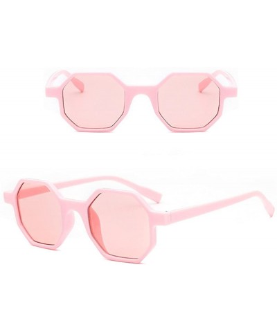 Goggle Glasses- Retro Vintage Unisex Sunglasses Rapper Rhombic Shades - 6196c - CF18RR2M4IZ $12.05