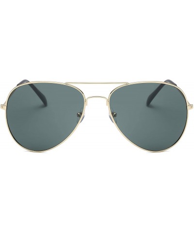 Oversized Oversize Teardrop Aviator Sunglasses for Men/Women 3026-C3 - CP198MZOEQY $10.63