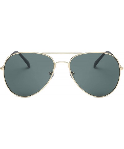 Oversized Oversize Teardrop Aviator Sunglasses for Men/Women 3026-C3 - CP198MZOEQY $10.63