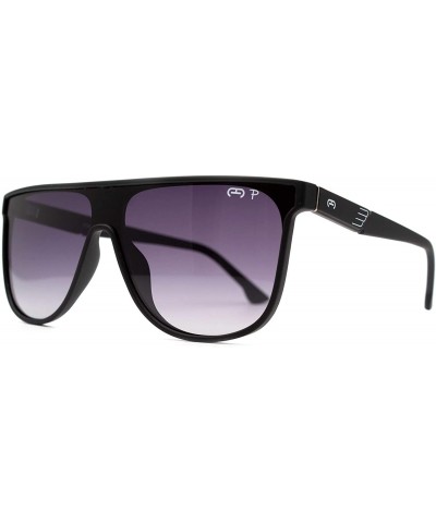 Square p689 Square Style Polarized- for Womens-Mens 100% UV PROTECTION - Black-blackdegrade - CL192T0WWID $20.79