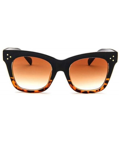 Aviator 2019 Fashion Cat Eye Leopard Sunglasses Vintage Women Brand Designer Plastic C2 - C1 - CV18YZXN0TQ $7.28
