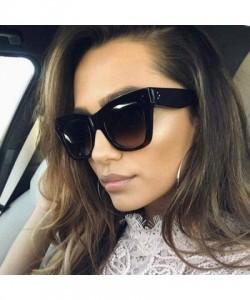 Aviator 2019 Fashion Cat Eye Leopard Sunglasses Vintage Women Brand Designer Plastic C2 - C1 - CV18YZXN0TQ $7.28