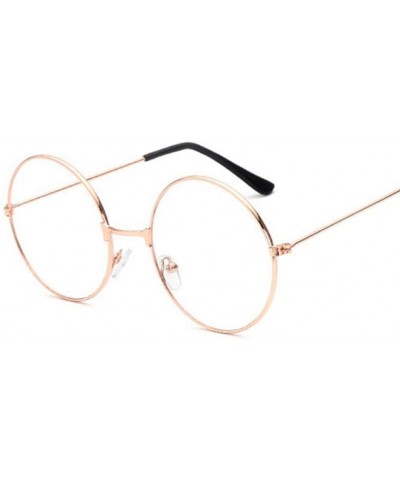 Round Vintage Popular Radiation Spectacles Sunglasses - Gun - CG1985Q4KGT $19.21