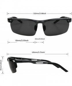 Sport Mens Sports Polarized Sunglasses- UV400 Protection Sun Glasses for Men Running Cycling Driving Fishing - C618EAG6MEC $1...