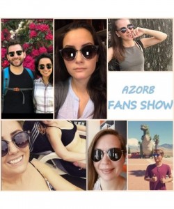 Semi-rimless Classic Small Round Retro Sunglasses - Black/Blue Mirrored - C9186ITZ5O6 $14.43