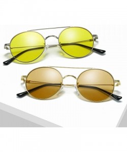 Aviator Sunglasses New Trend Fashion Metal Color Coating UV400 Travel Outdoor Summer 3 - 2 - CX18YKU69KR $8.12