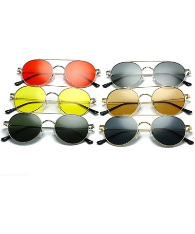 Aviator Sunglasses New Trend Fashion Metal Color Coating UV400 Travel Outdoor Summer 3 - 2 - CX18YKU69KR $8.12