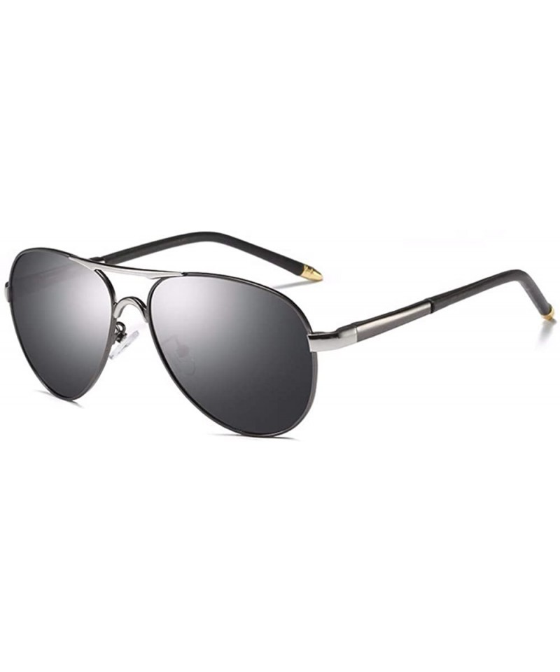 Aviator Men's sunglasses- sunglasses- sunglasses- polarizing glasses - B - CN18QR74RM0 $42.15