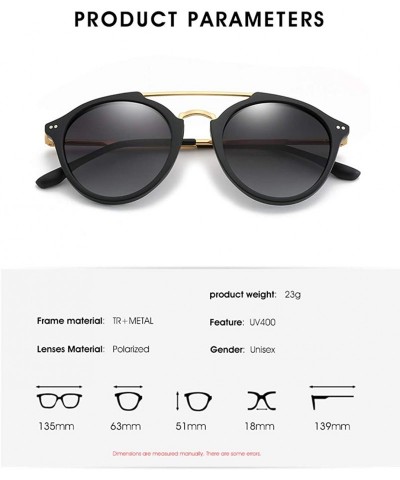 Sport Fashion Polarized Sunglasses Protection Sunglass - Grayframe - CG18TCXCWNL $42.51
