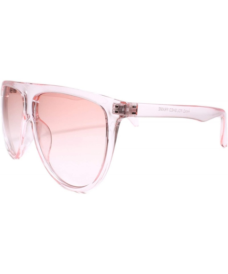 Oversized Oversized Mens Womens Vintage Retro Style Sunglasses - Pink - CK18W80QW0D $10.01