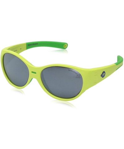 Shield Puzzle Sunglasses - Lime/Green - CQ12C945VG9 $30.73