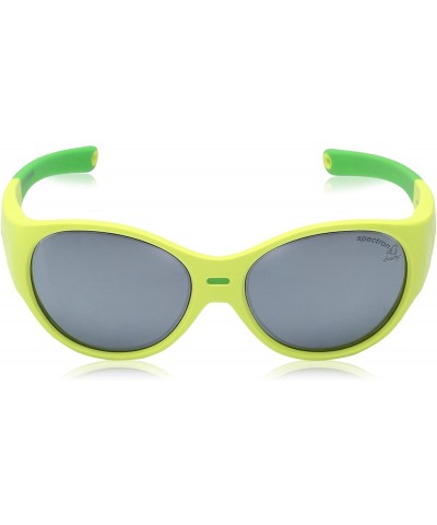 Shield Puzzle Sunglasses - Lime/Green - CQ12C945VG9 $30.73