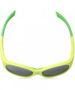Shield Puzzle Sunglasses - Lime/Green - CQ12C945VG9 $30.73