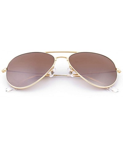 Square sunglasses for women Square Flat Vintage Sunglass For Men Sun Glasses - Brown-glass - C818WYRRSQM $33.36