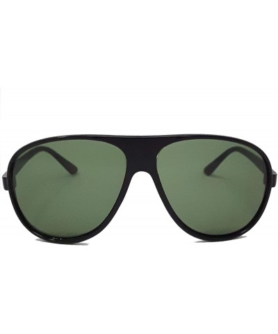 Aviator Retro Classic style 1980s Fashion Sunglasses Ditka Hangover IL1029 - Black/ Green - CC18NDEUKNE $10.78