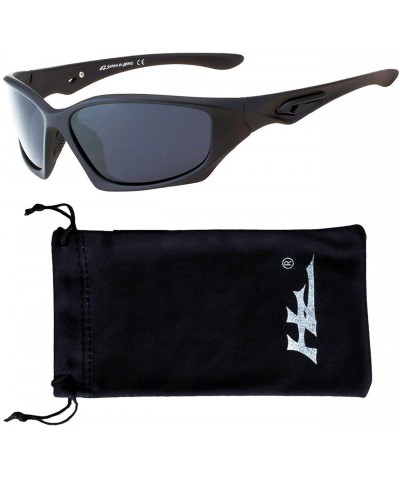 Wrap HZ Pro Premium Polarized Sunglasses - Matte Black - CL12NAGSMAR $25.83