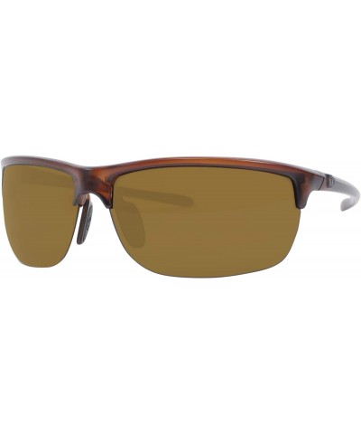 Sport Unisex Vapor 2.0 Floating Sunglasses- Matte Caramel- Brown- Medium/Large - CA12O0Y9GTY $123.23