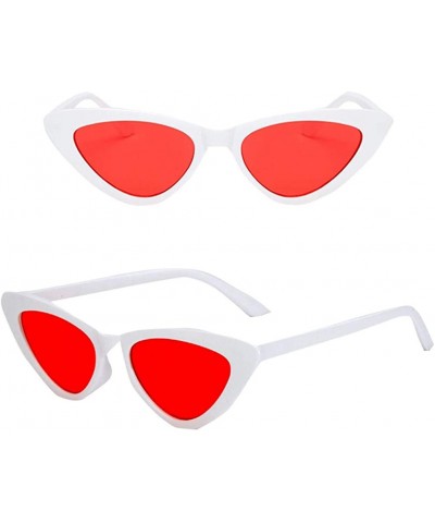 Round sunglasses for women Vintage Round Eyewear Gradient Retro Sun Glasses - 11 - CF18WZTQWYI $50.11