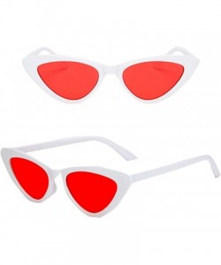 Round sunglasses for women Vintage Round Eyewear Gradient Retro Sun Glasses - 11 - CF18WZTQWYI $20.39