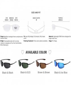 Rimless Classic Sports Sunglasses Men Women Driving Running RimlUltralight Frame Sun Glasses UV400 Gafas De Sol - CQ197A3G4CU...