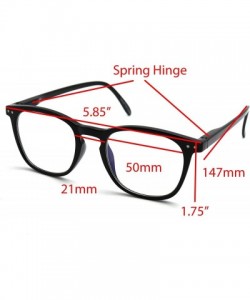 Oval 1 Flexlite Uv Protection - Anti Blue Rays Harmful Glare Computer Eyewear Glasses - BLUE BLOCKING - CC18RQX3ZK9 $34.78