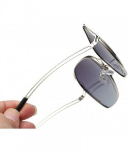 Butterfly Sunglasses of Women's Polarized Antiglare Anti-ultraviolet Fishing Driving Glasses Butterfiy Metal Frame - CC18WHUO...
