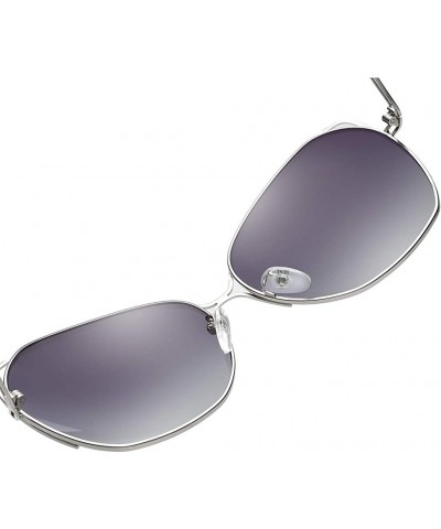 Butterfly Sunglasses of Women's Polarized Antiglare Anti-ultraviolet Fishing Driving Glasses Butterfiy Metal Frame - CC18WHUO...