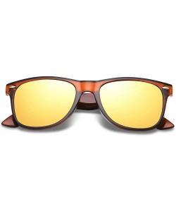 Rectangular Polarized Sunglasses for Men Retro - Polarized Retro Sunglasses for Men FD2149 - 2.7-transparent-glod - CK18A72AD...