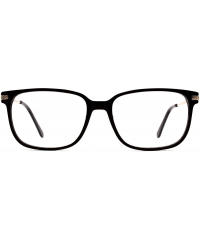 Square Eyeglasses 1724 Fashion Square - for Womens-Mens 100% UV PROTECTION - Darkbrown - CP192TC5R0I $55.29