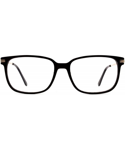 Square Eyeglasses 1724 Fashion Square - for Womens-Mens 100% UV PROTECTION - Darkbrown - CP192TC5R0I $22.98