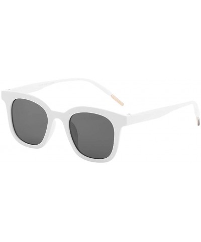 Oversized Womens Mirrored Sunglasses Polarized Fashion Eyewear Lightweight Oversized Glasses UV400 Protection for Outdoor - C...