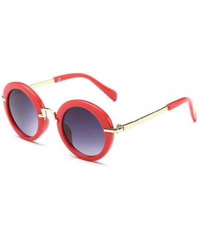 Sport Round Lovely Kids Sunglasses Girls Goggle Protective Glasses Children Eyewear Oculos Accessories - Rose - C0198AIUIK9 $...