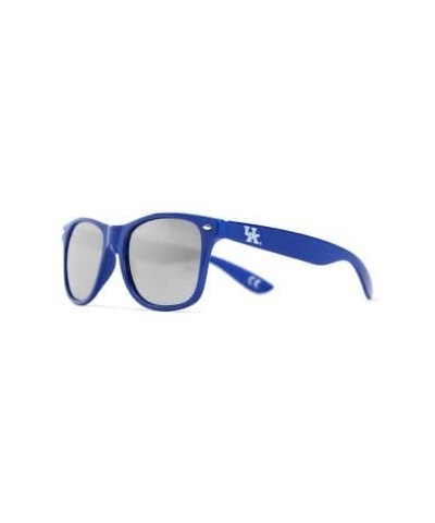 Sport NCAA Kentucky Wildcats KENT-1 Blue Frame - Silver Lens Sunglasses - One Size - Blue - CP119UYJORJ $14.99