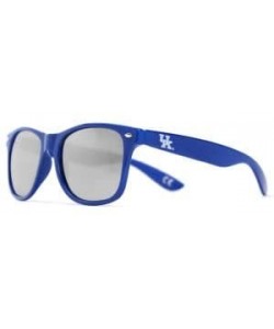 Sport NCAA Kentucky Wildcats KENT-1 Blue Frame - Silver Lens Sunglasses - One Size - Blue - CP119UYJORJ $44.47