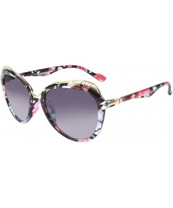 Wayfarer Vintage 80's Floral Pattern Print Retro Womens Fashion Wayfarer Sunglasses - CC120J2W0AR $21.27