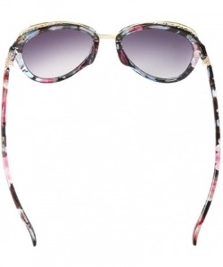 Wayfarer Vintage 80's Floral Pattern Print Retro Womens Fashion Wayfarer Sunglasses - CC120J2W0AR $21.27