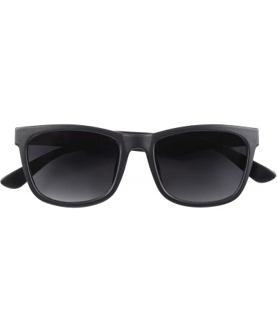 Aviator Unisex Bifocal Reading Sunglasses 0.0-3.0 - Black - CT195XNT8WA $45.67
